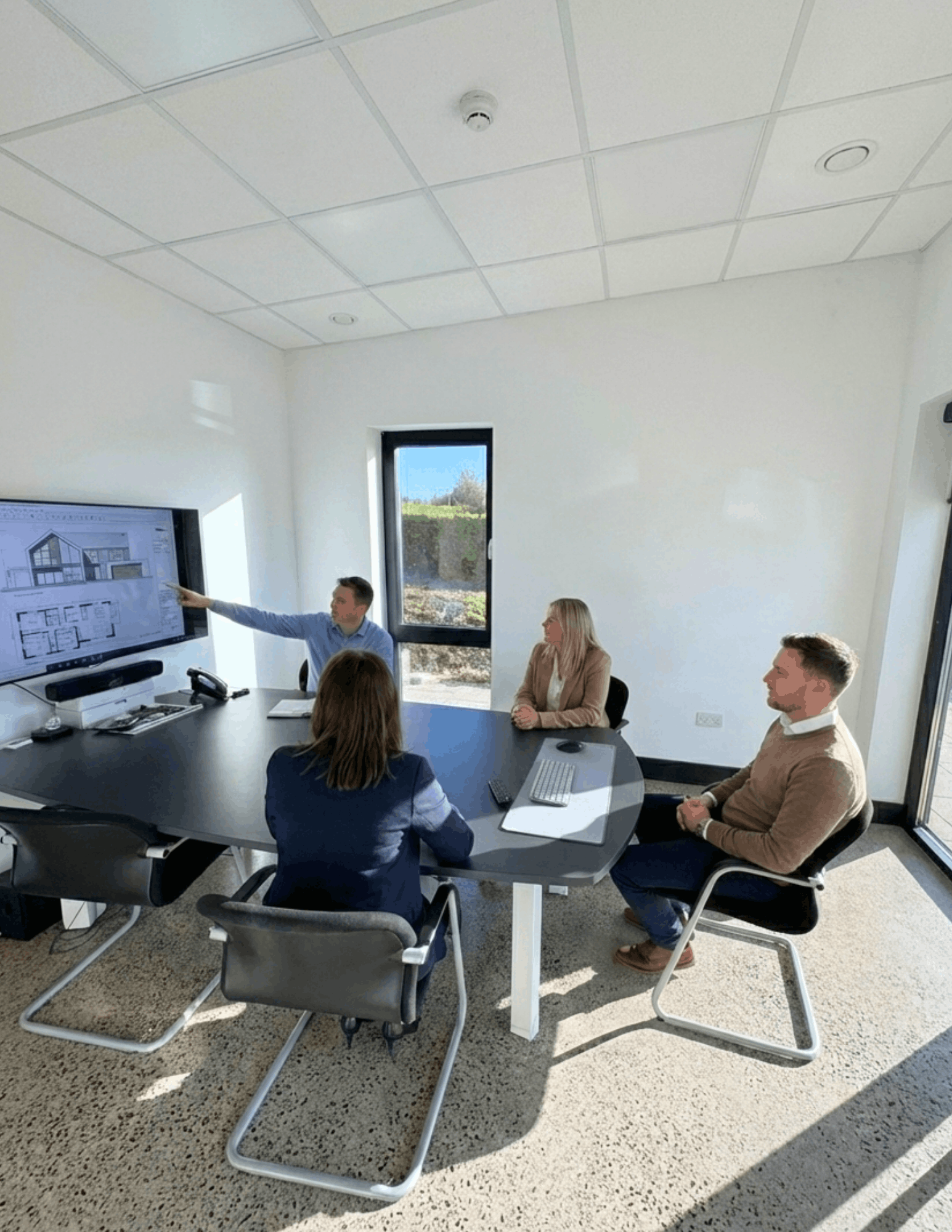 Meeting room of Engineer in Co. Laois